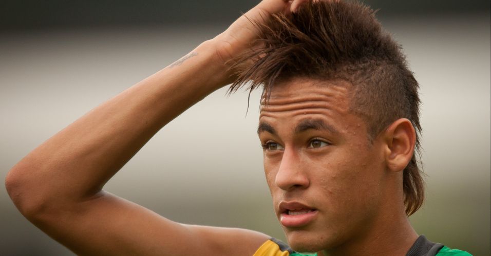 Neymar original hairstyle and haircut