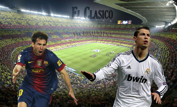 Ronaldo vs Messi wallpaper 2013-2014