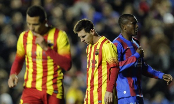 Levante 1-1 Barcelona: An unexpected slip
