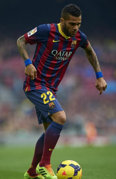 Daniel Alves, FC Barcelona 2014