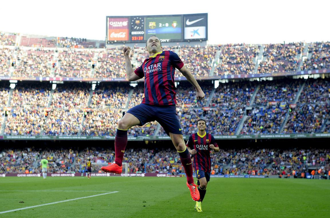 Andrés Iniesta FC Barcelona
