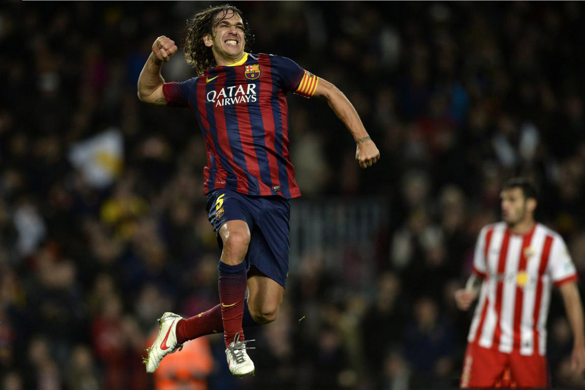 Carles Puyol in FC Barcelona 2014