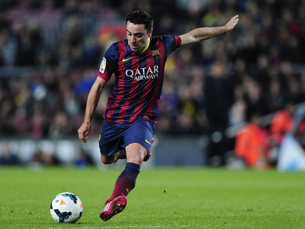 Xavi Hernandez in FC Barcelona
