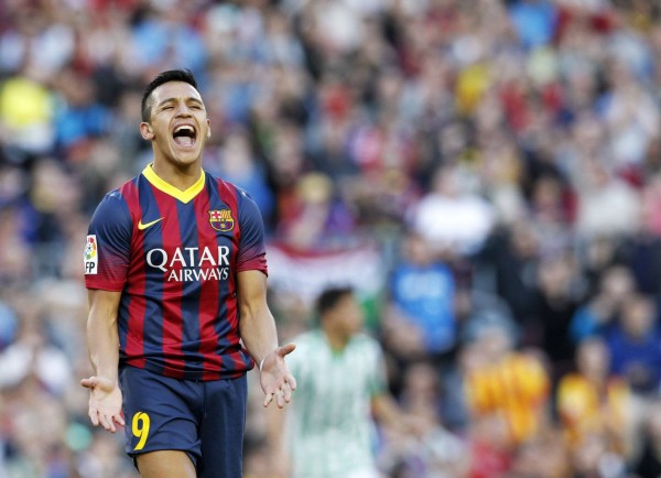 Alexis Sanchez FC Barcelona 2014