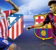 Atletico Madrid and Barcelona measure strengths in the Calderón