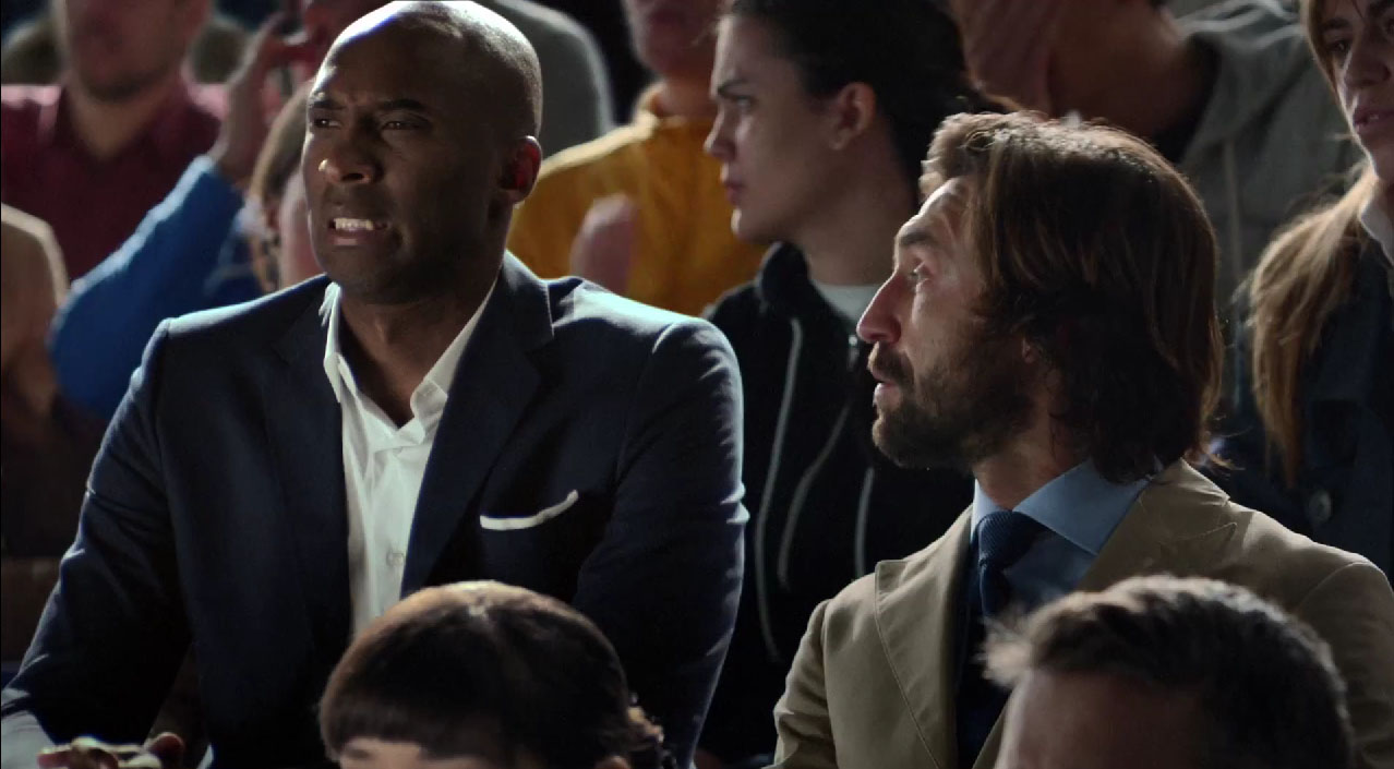 Kobe Bryant and Andrea Pirlo in Nike's new video ad