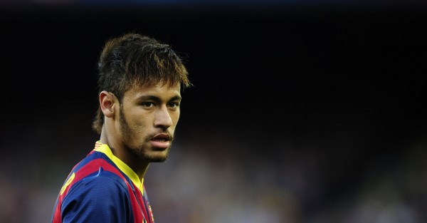 Neymar new haircut in April of 2014
