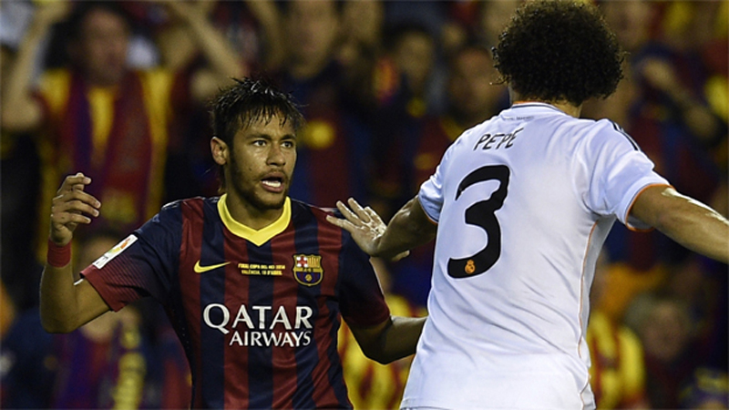 Neymar vs Pepe