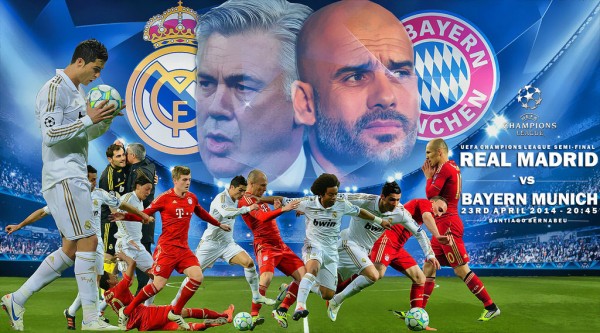 Real Madrid vs Bayern Munchen wallpaper