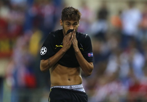 Neymar abs and his Lupo underwear