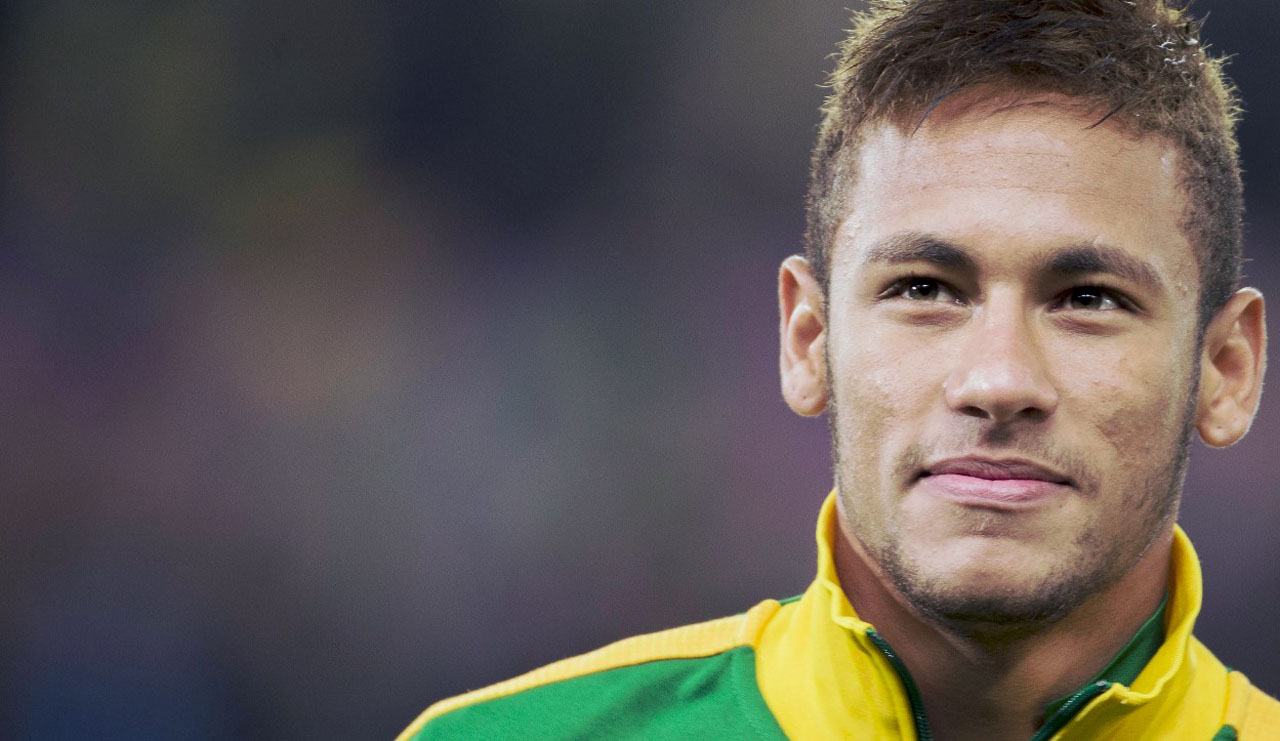 Neymar in Brazil's National Team in 2014