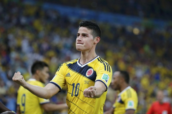 James Rodríguez, the FIFA World Cup 2014 top sccorer