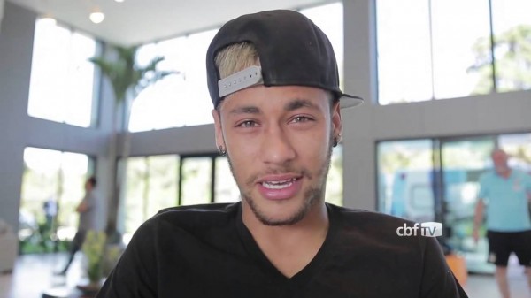 Neymar emotional video message, following his World Cup injury