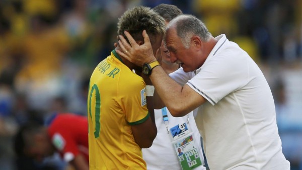 Scolari showing his faith on Neymar