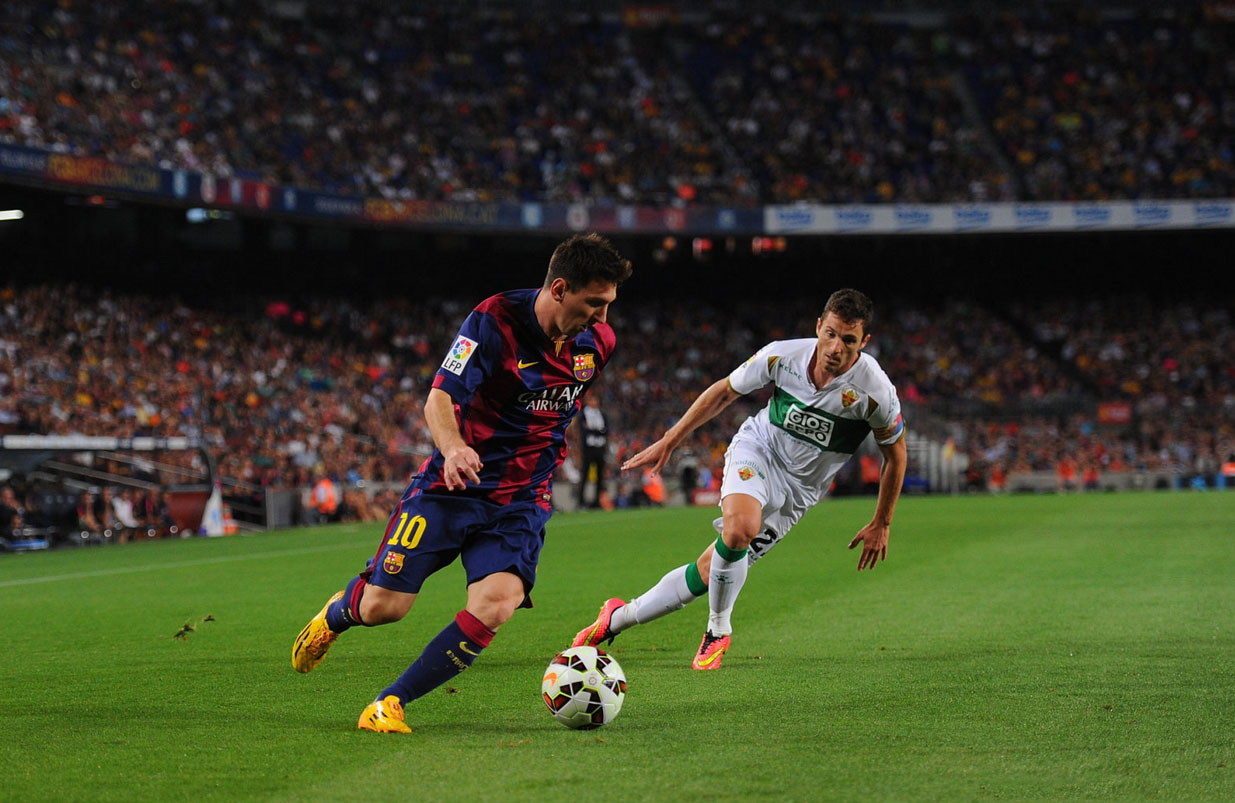 Lionel Messi in Barcelona 3-0 Elche