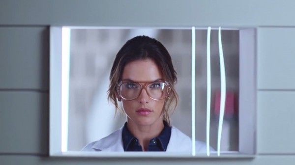 Alessandra Ambrosio playing doctor in Replay's jeans commercial