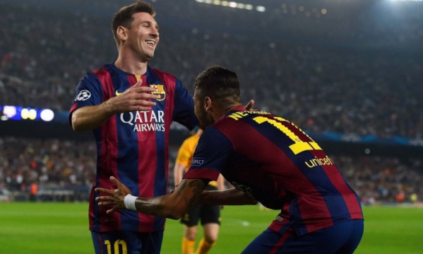 Barcelona 3-1 Ajax: Neymar and Messi lead the way