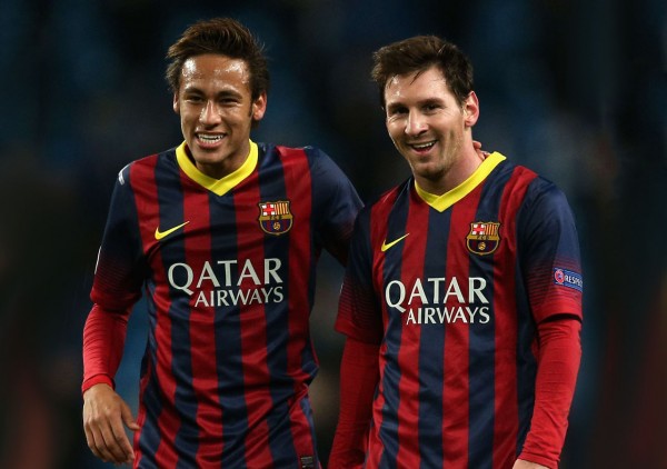 Neymar and Messi best friends