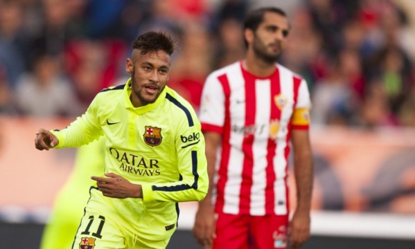 Almeria 1-2 Barcelona: Suárez and Neymar sparked the comeback