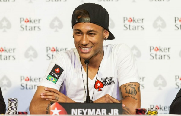 Neymar signs for PokerStars
