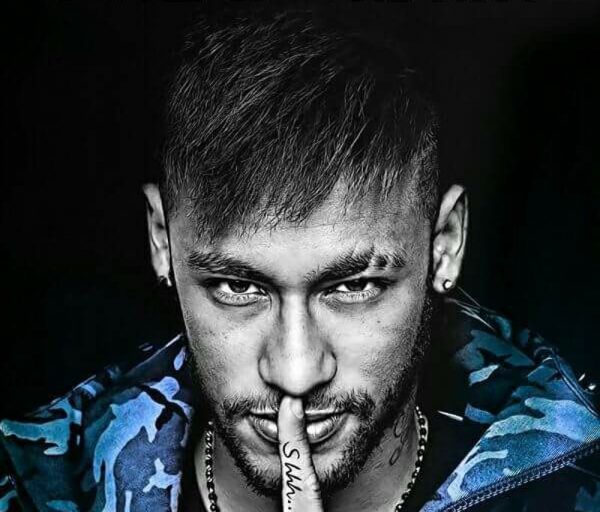 Neymar in a photoshoot
