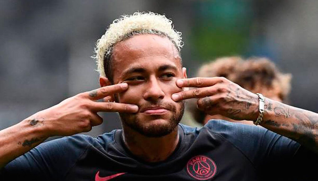 Neymar fake tears