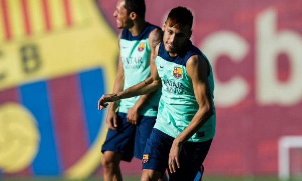 Neymar’s first day in Barcelona pre-season 2013-2014 Neymar’s first day in Barcelona pre-season 2013-2014
