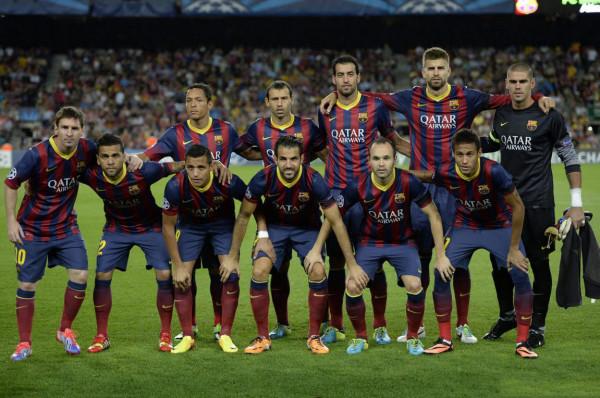 Barcelona line-up against Ajax, in Champions League debut