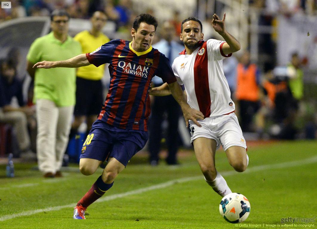 Messi fast sprint, in Rayo 0-4 Barcelona