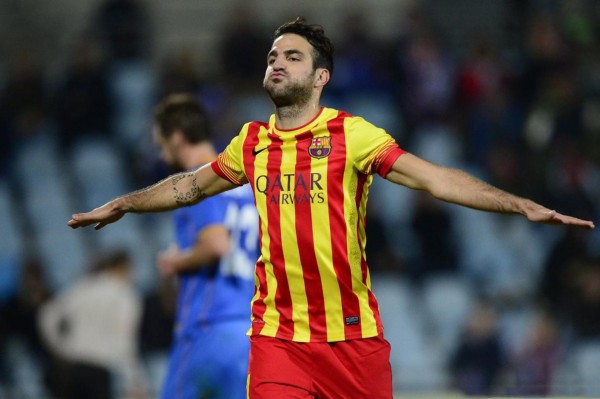 Cesc Fabregas Barcelona 2013-2014