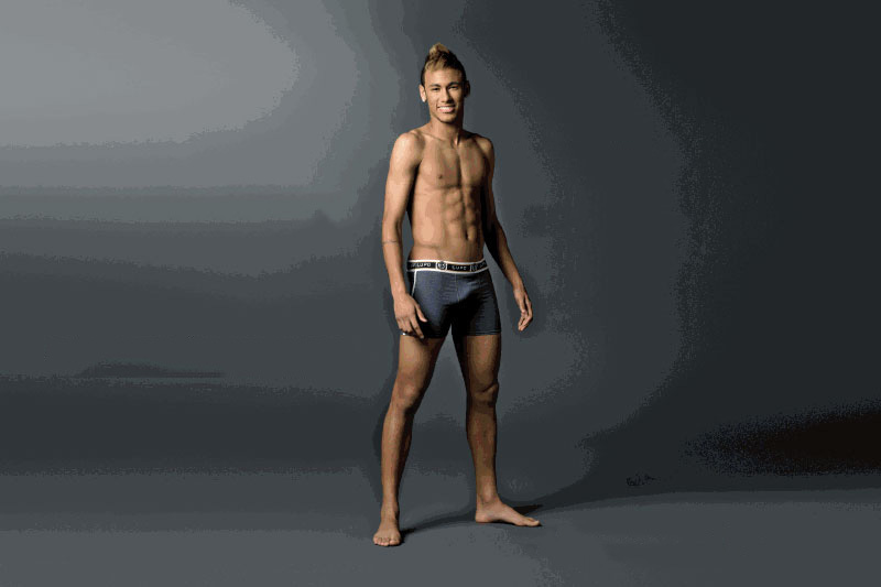 Neymar wallpaper - Almost naked