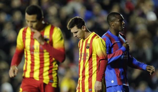 Alexis Sánchez and Messi disappointed after dropping points in the league