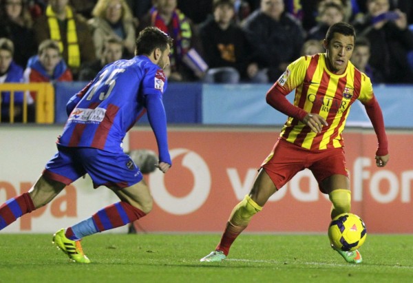 Alexis Sánchez in Barcelona 2014