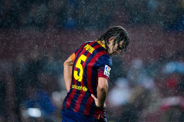 Carles Puyol, Barcelona captain in 2014