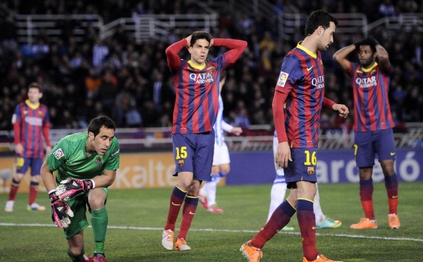 Barcelona slip again and drop 3 points