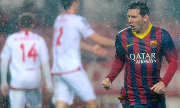 Sevilla 1-4 Barcelona: Messi finally finds his rhythm