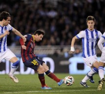 Real Sociedad 1-1 Barcelona: Messi helped securing a new Cup final