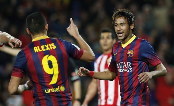 Alexis Sánchez and Neymar Jr