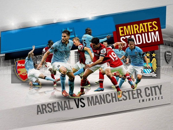 Arsenal vs Manchester City wallpaper