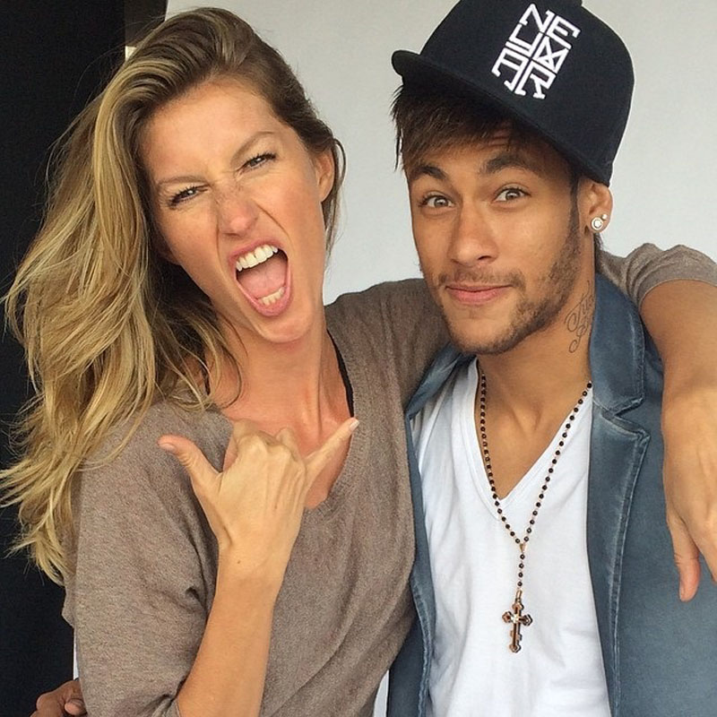 Gisele Bundchen and Neymar Jr photo shoot for Vogue