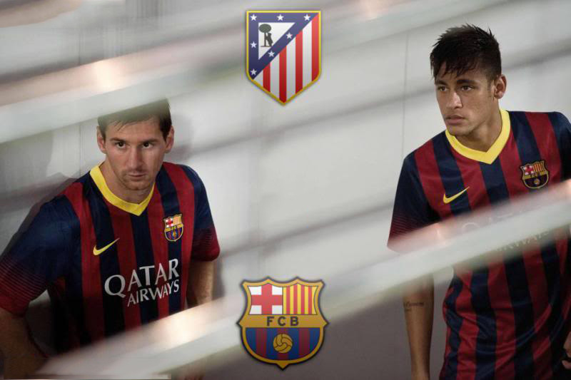 Messi and Neymar ready for Atletico