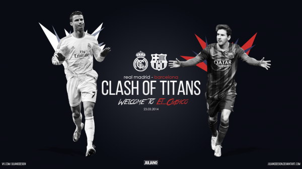 Real Madrid vs Barcelona - Cristiano Ronaldo vs Messi