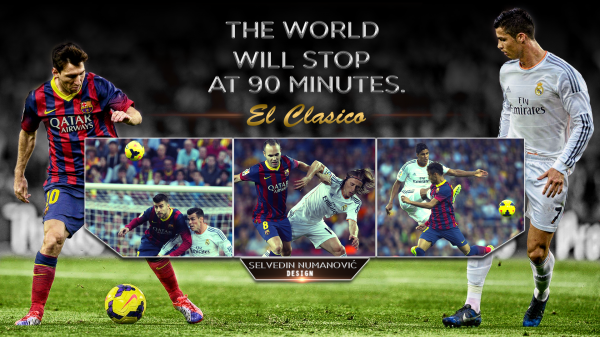 Real Madrid vs Barcelona wallpaper