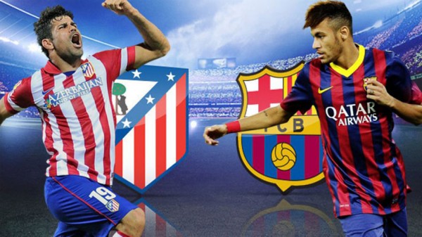 Atletico Madrid vs Barcelona wallpaper, Diego Costa vs Neymar