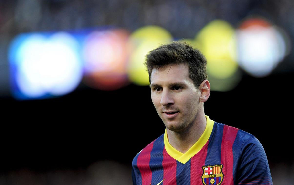 Lionel Messi in great form for Barcelona