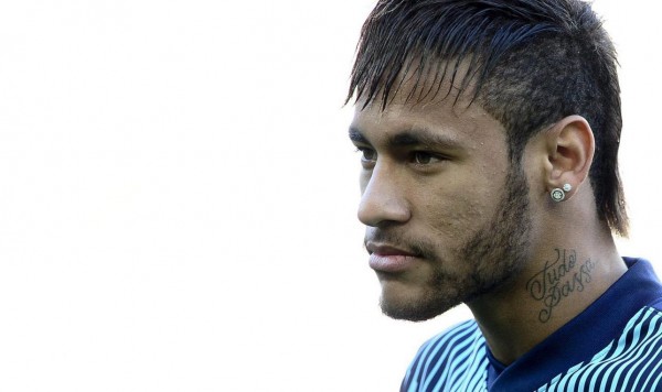 Neymar's neck tattoo