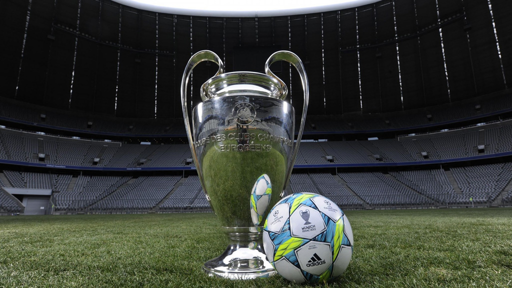 UEFA Champions League trophy wallpaper