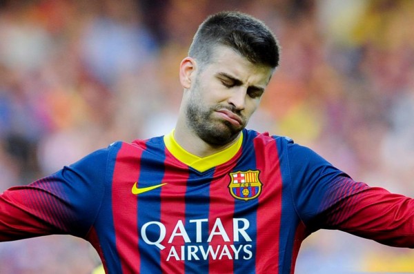 Gerard Piqué in FC Barcelona 2014