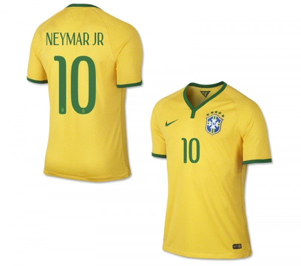 Brazil FIFA World Cup 2014 Neymar jersey