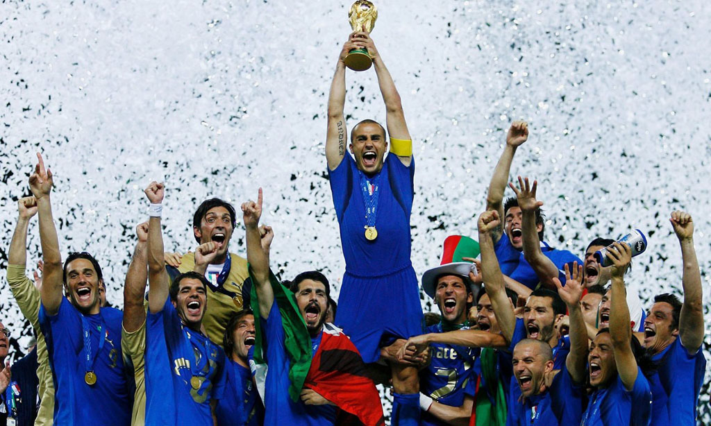 Fabio Cannavaro World Champion for Italy in 2006
